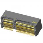 0,50 mm-es osztású Mini PCI Express csatlakozó és M.2 NGFF csatlakozó 67 pozícióban, magasság 6,4 mm